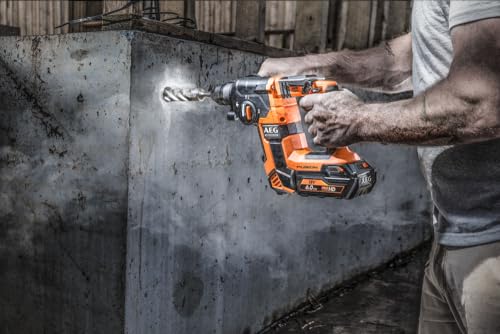 AEG 4935464751 SDS Plus Bohrhammer 18 V ohne Akku und Ladegerät BBH18BL-O, Orange