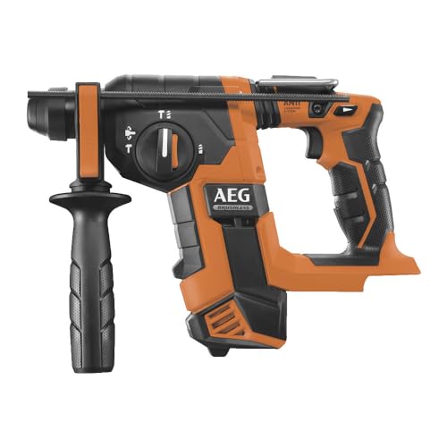 AEG 4935464751 SDS Plus Bohrhammer 18 V ohne Akku und Ladegerät BBH18BL-O, Orange