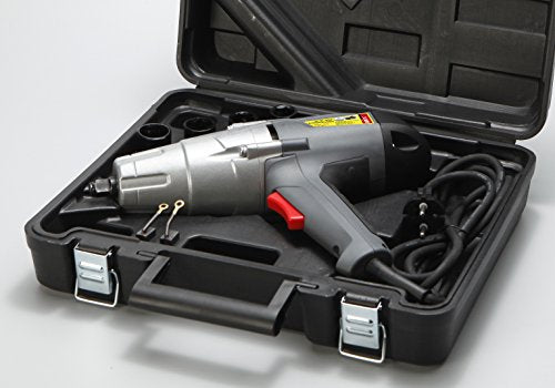 UNITEC 10923 Schlagschrauber Premium, 230V, 300 Nm, optimiertes Planetengetriebe, mit 4 Nüssen im stabilen Aufbewahrungskoffer