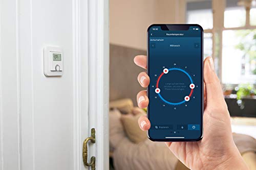 Bosch Smart Home Raumthermostat für Fußbodenheizungen mit kabelgebundener Steuerung, 230 V, kompatibel mit Google Assistant und Alexa