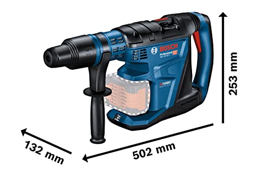Bosch Professional BITURBO Akku-Bohrhammer GBH 18V-40 C (mit SDS max, 9,0 J Schlagenergie, ohne Akkus und Ladegerät, in XL-BOXX)