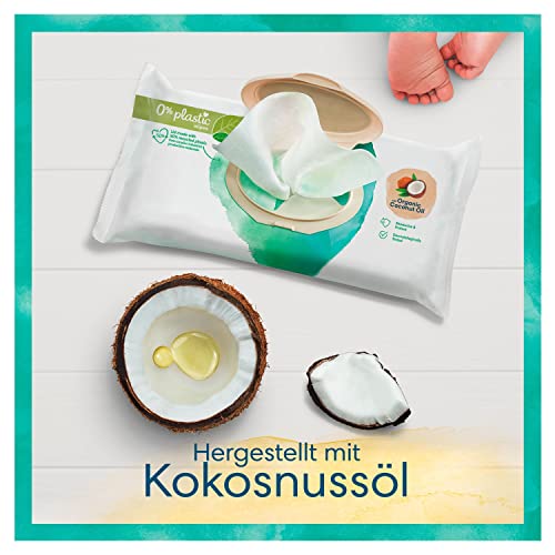 (New) Pampers Feuchte Tücher Coconut ECom 18x
