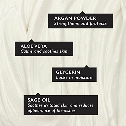 UpCircle Feuchtigkeitspflege für das Gesicht mit Arganpulver 60ml - pflegende Tagescreme - Vitamin E, Aloe Vera, Glycerin, Shea + Kokosnussbutter - natürlich, vegan + tierversuchsfrei