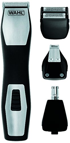 Wahl Groomsman Pro Trimmer, Herrentrimmer, Haartrimmer für Männer, Ohr- und Nasenhaartrimmer, Bart- und Stoppeltrimmer, Herrenpflege-Set, Haarentfernung, Body Groomer