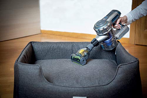 Ariete 22.2V Lithium 2723, kabelloser elektrischer Besen und Handstaubsauger mit digitalem Motor, Aluminium, Orange, 200 W, 1 Liter