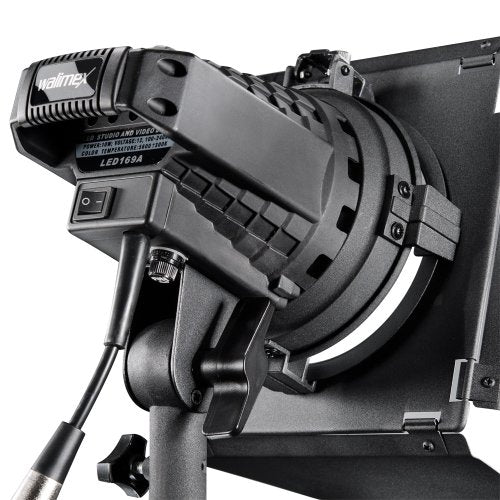 Walimex Pro LED Spotlight mit Abschirmklappen