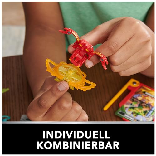 BAKUGAN, Special Attack Trox, spinnendes Sammlerstück, individualisierbare Actionfigur und Sammelkarten, Kinderspielzeug für Jungen und Mädchen