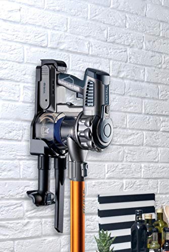 Ariete 22.2V Lithium 2723, kabelloser elektrischer Besen und Handstaubsauger mit digitalem Motor, Aluminium, Orange, 200 W, 1 Liter