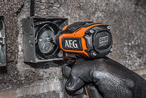 AEG PRO 18V Subcompact Brushless Schlagschrauber BSS 18SBL-0 (Leerlaufdrehzahl 0-2900 min-1, Schlagzahl 4200 min-1, Max. Drehmoment 200 Nm, ohne Akku und Ladegerät)