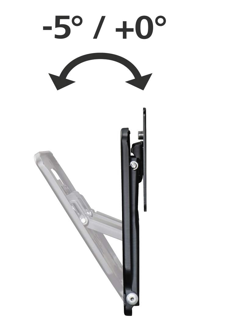 Hama TV Wandhalterung TILT, No Gap, 191 cm (75") schwarz
