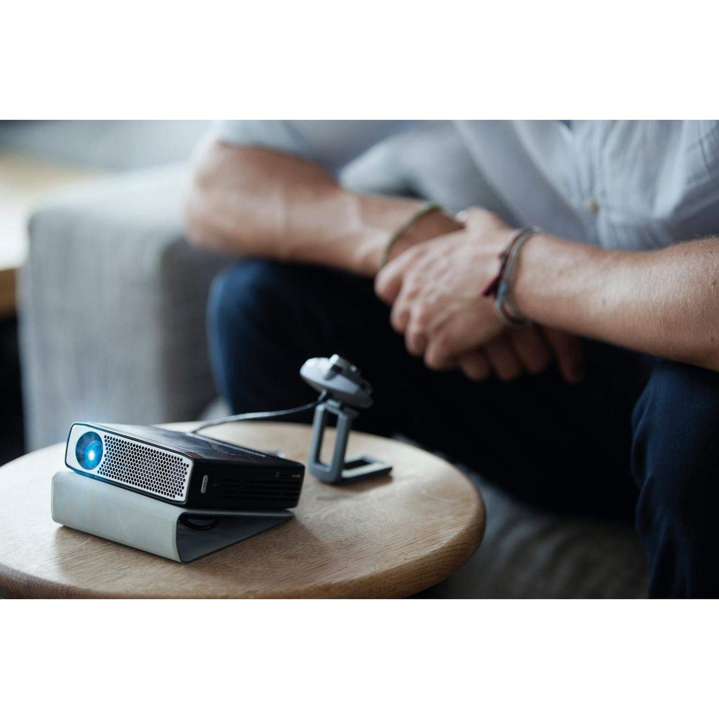 'Philips PicoPix-Projektor/Taschenprojektor ppx4935/EU – FH300L (350 ANSI Lumen, DLP, 720p (1280 x 720), 100000: 1, 16: 9, 381 – 3810 mm (15 – 150))