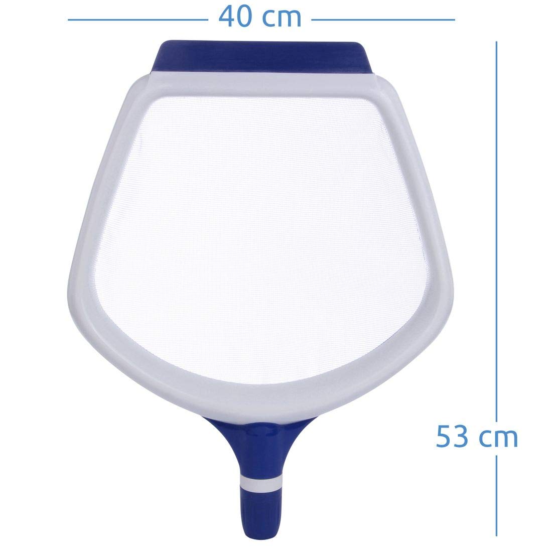 Blueborn Kescher LS-D Premium Laubkescher EZ Connect robuster Oberflächenkescher mit Gummilippe