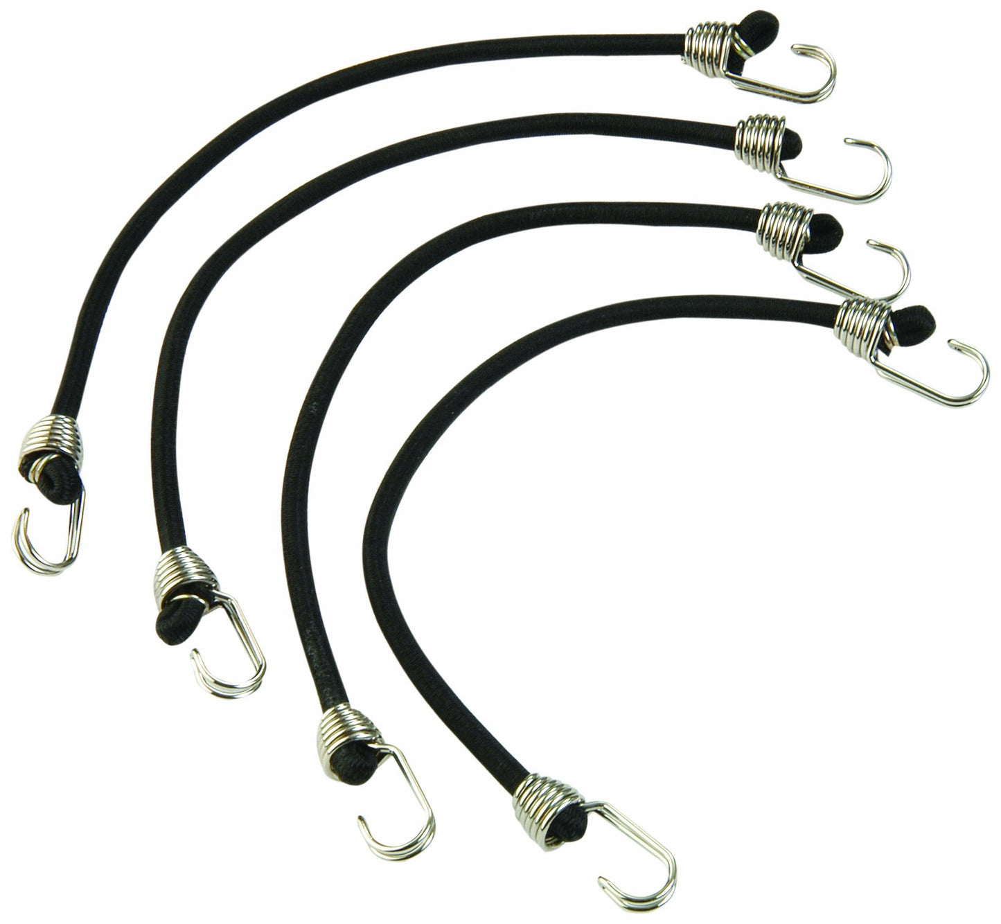 UNITEC Gepäckspanner Profi Mini Bungee, 25cm 4x