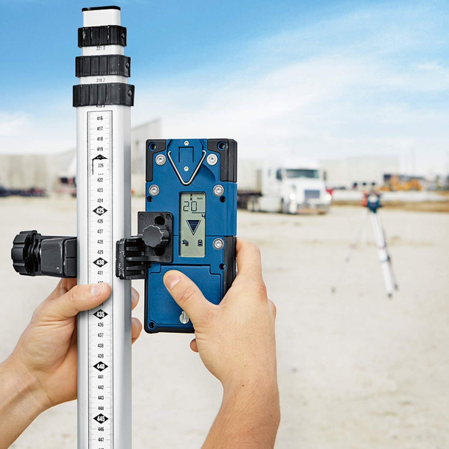 Bosch Professional 18V System Rotationslaser GRL 600 CHV (mit App-Funktion, max. Arbeitsbereich: 600 m, in L-boxx)