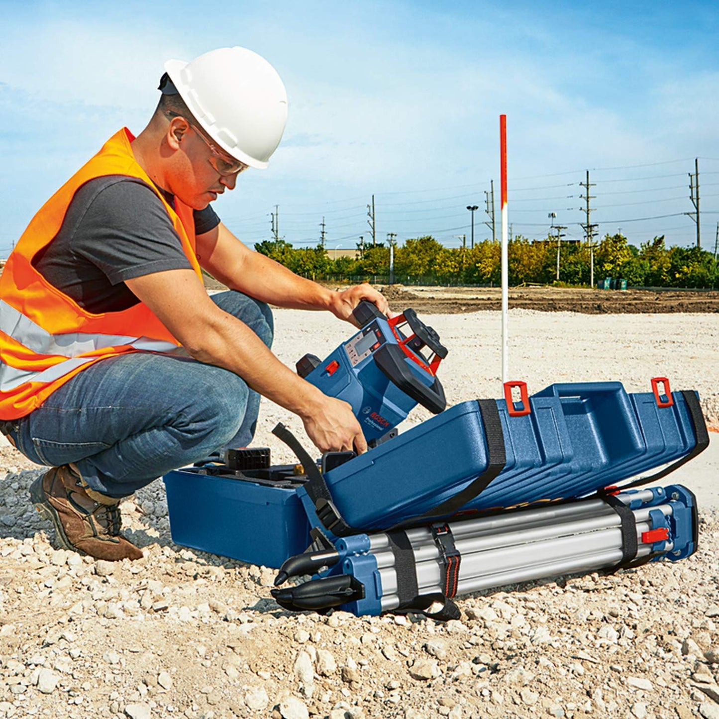 Bosch Professional 18V System Rotationslaser GRL 600 CHV (mit App-Funktion, max. Arbeitsbereich: 600 m, in L-boxx)