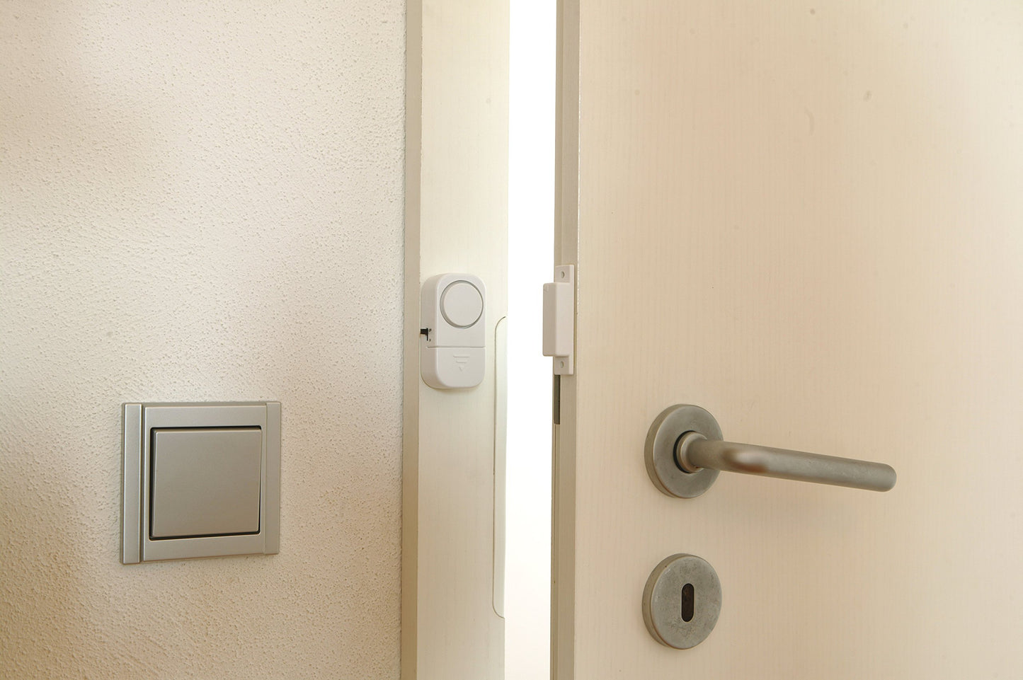 UNITEC Tür- und Fensteralarm | 3 Stück | drahtlose und drahtlose Montage | 105 dB