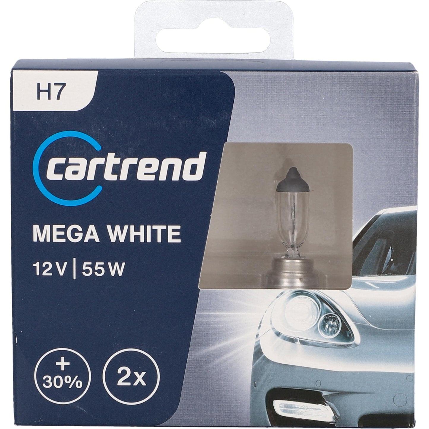 H7 Xenon Mega White 12V 55W 2X