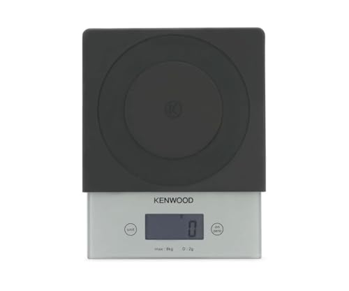Kenwood AT 850 B Digitale Küchenwaage bis 8 kg, LCD-Panel
