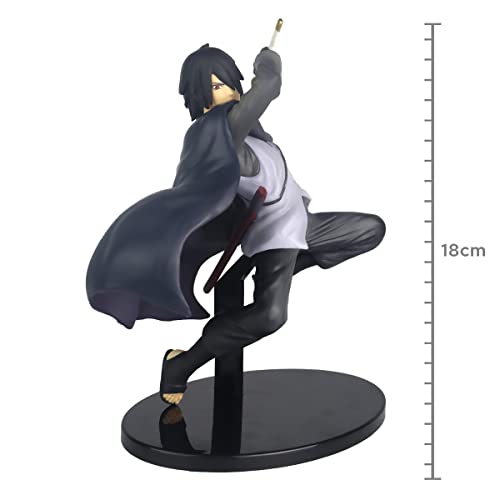 Banpresto Unisex Kinder Boruto-Uchiha Sasuke-Figur Vibration Sterne 14cm, Multi-Coloured, Estándar