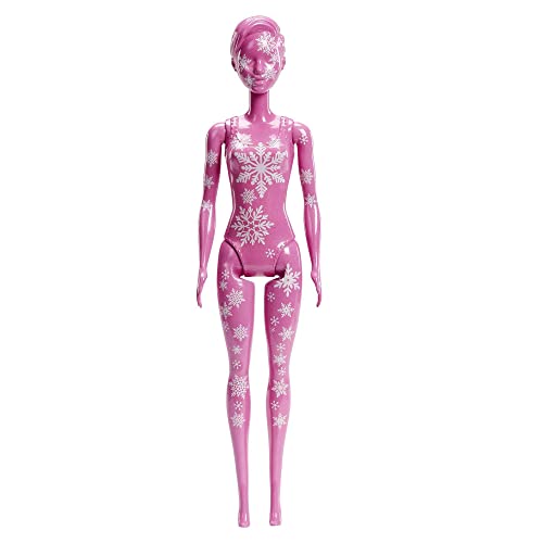 Barbie HJD60 - Color Reveal-Adventskalender, 1 Color Reveal-Puppe und 3 Tiere, Kleidung, Accessoires und 2 Haarverlängerungen, 25 Überraschungen, Kinder ab 3 Jahren