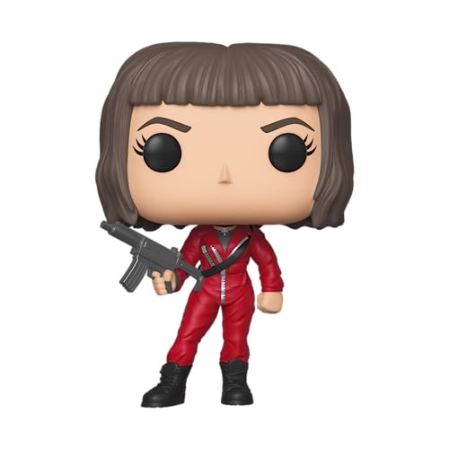 Funko Pop! Vinyl: Television: Money Heist: Tokio mit Mask Chase - Haus des Geldes - Vinyl-Sammelfigur - Geschenkidee - Offizielle Handelswaren - Spielzeug Für Kinder und Erwachsene - TV Fans