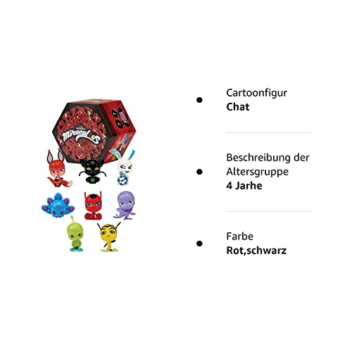 Bandai - Miraculous - Kwami Überraschungsbox - Kwami Minifigur zum Sammeln in Seiner Miracle Box - Zufällig ausgewähltes Modell - P50500