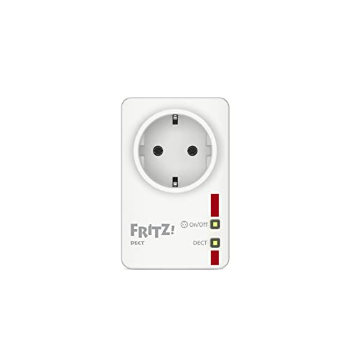 AVM FRITZ!DECT 200 - Intelligente Steckdose für das Heimnetz, steuerbar zum Energie sparen, deutschsprachige Version, 9.3 x 5.9 x 4.1 cm; 135 Gramm