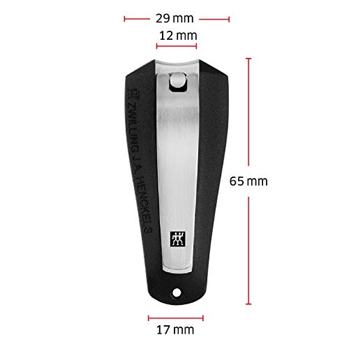 ZWILLING TWINOX Nagelknipser mit Ergonomischer Form aus Edelstahl mit Auffangbehälter, 65mm