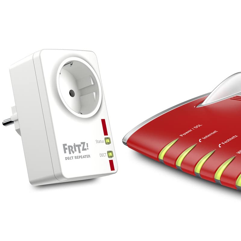 AVM FRITZ!DECT Repeater 100 (Erhöht DECT-Reichweite) deutschsprachige Version