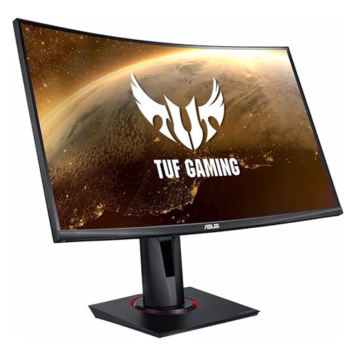 ASUS TUF Gaming | 24 Zoll Full HD Curved Monitor 165 Hz 1ms MPRT FreeSync Premium VA Panel 16:9 1920x1080 DisplayPort HDMI