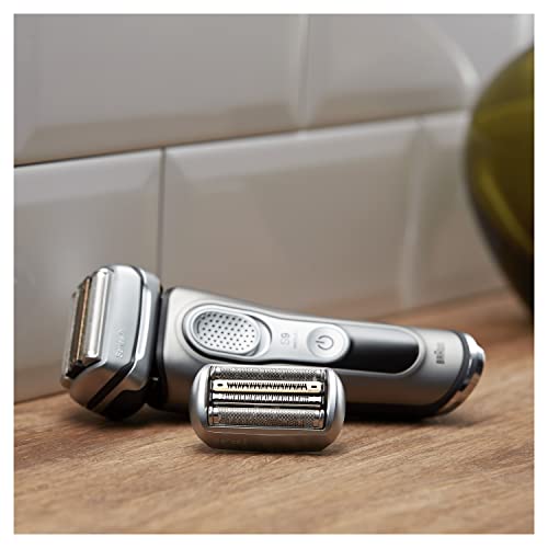 Braun Series 9 Elektrorasierer Scherkopf, Ersatzscherteil kompatibel mit Rasierer Herren Series 9, 92M, matt