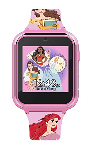 Accutime PAW4275 Kinder Smartwatch Paw Patrol, Kinderuhr mit Selfie Kamera, Foto & Video, Stoppuhr, 6 Spiele, 3 Hintergründe, 10 Zifferblätter, Diktiergerät, Fitness Tracker Uhr, Wecker, Rot