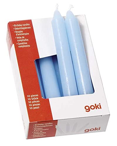 goki Geburtstagskerzen-Set Blau