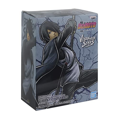 Banpresto Unisex Kinder Boruto-Uchiha Sasuke-Figur Vibration Sterne 14cm, Multi-Coloured, Estándar