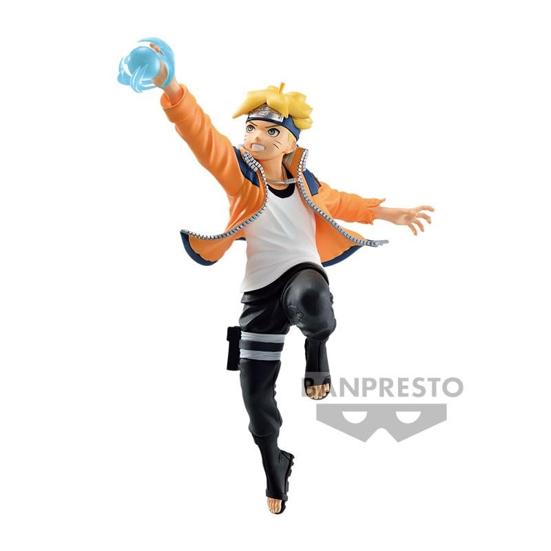 Banpresto Figur Statue Boruto Naruto Next Generations - Vibration Stars - Uzumaki Boruto II - Höhe 13cm - BP19439 - Mehrfarbig