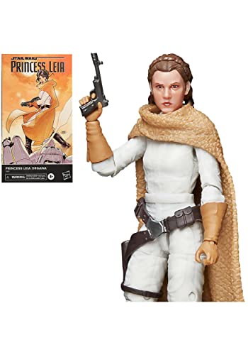 Hasbro Star Wars – Prinzessin Leia Organa – Figur Black Series Archiv 15 cm, F5587