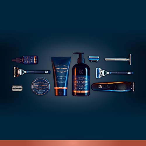 King C. Gillette Geschenkset mit Rasierer Herren
