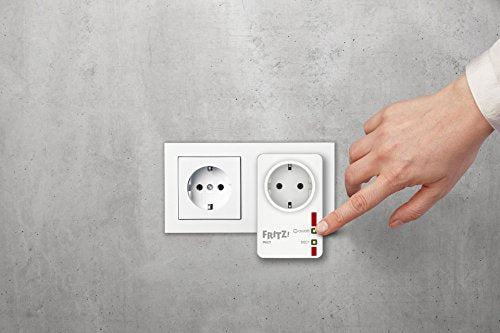 AVM FRITZ!DECT 200 - Intelligente Steckdose für das Heimnetz, steuerbar zum Energie sparen, deutschsprachige Version, 9.3 x 5.9 x 4.1 cm; 135 Gramm
