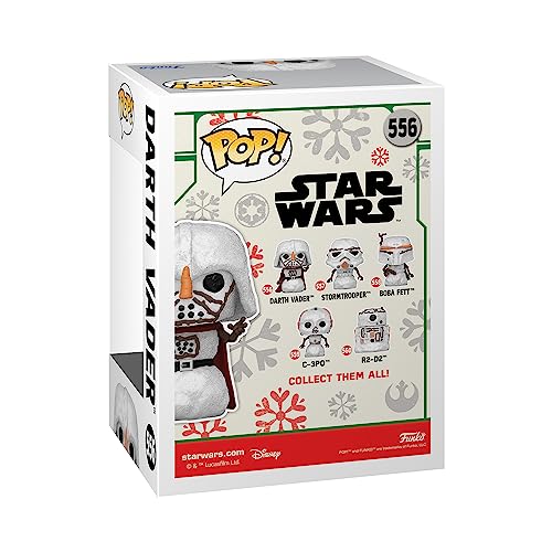 Funko Pop! Star Wars: Holiday - Darth Vader - Schneemann - Vinyl-Sammelfigur - Geschenkidee - Offizielle Handelswaren - Spielzeug Für Kinder und Erwachsene - Movies Fans