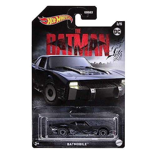 Hot Wheels Collector Batmobil The Batman Sammlerfahrzeug im Maßstab 1:64 für Kinder ab 3 Jahren