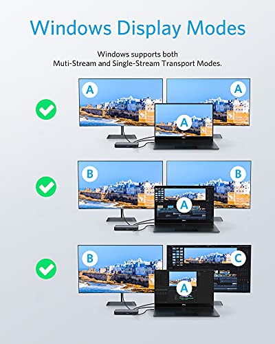 Anker PowerExpand 9-in-1 USB-C PD Docking Station USB-C Adapter, 60W für Laptop, 20W Power Delivery, 4K HDMI & DisplayPort, USB 3.0 und USB 2.0 Daten, Gigabit Ethernet, 3.5mm Audio