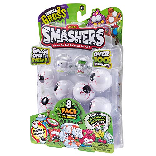 Top Media 307534 Smashers Serie 2, Blister mit 8 Kugeln, bunt, 7417