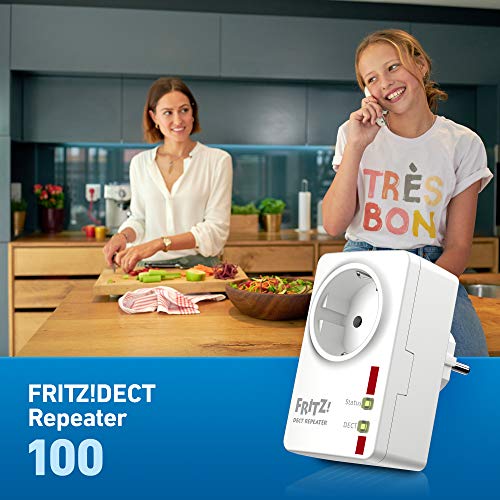 AVM FRITZ!DECT Repeater 100 (Erhöht DECT-Reichweite) deutschsprachige Version