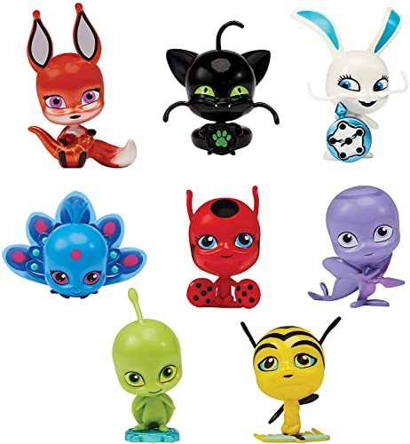 Bandai - Miraculous - Kwami Überraschungsbox - Kwami Minifigur zum Sammeln in Seiner Miracle Box - Zufällig ausgewähltes Modell - P50500