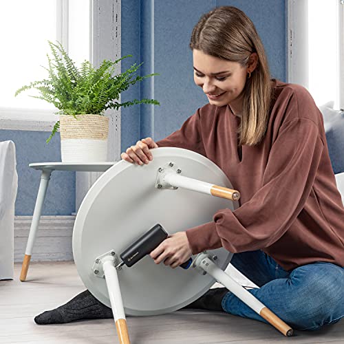 Wiha TCA10182 zai Hause 4V Akkuschrauber Set klein mit 4 Bits und USB C Ladekabel, Mini Akku-Schraubendreher magnetischer Bithalter Linkslauf, Drehmomentanzeige und LED-Licht I Bohrschrauber, Schwarz