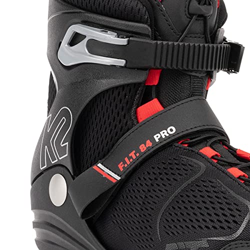 K2 Skates Herren Inline Skates F.I.T. 84 PRO, black - red, 30G0515