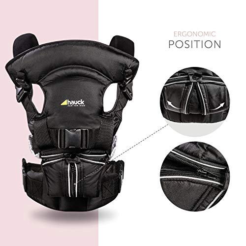 Hauck 3 Way Carrier ergonomische Babytrage, inkl