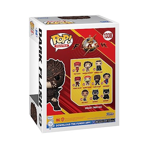 Funko Pop! Movies: DC - The Flash - Dark Flash - DC Comics - Vinyl-Sammelfigur - Geschenkidee - Offizielle Handelswaren - Spielzeug Für Kinder und Erwachsene - Comic Books Fans