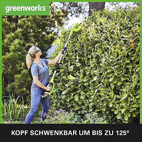 Greenworks Akku Langstiel-Heckenschere
