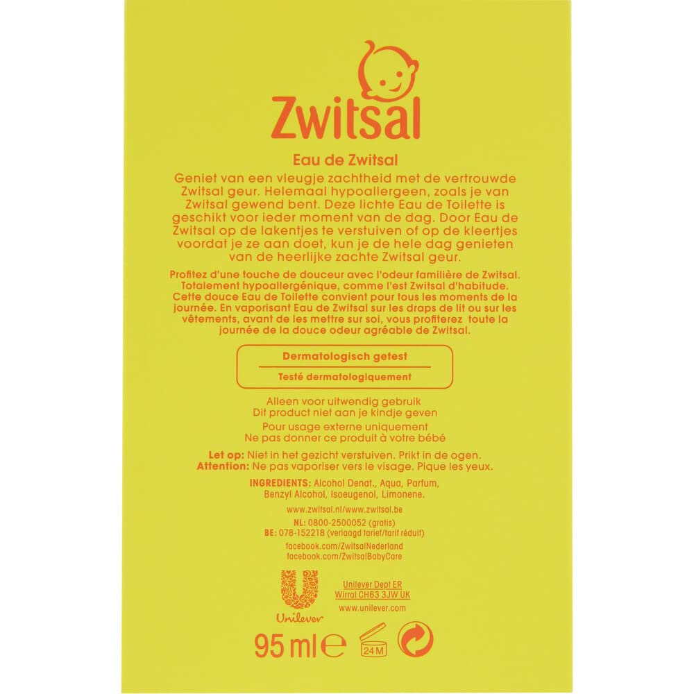 Zwitsal Eau de Cologne Baby Duft 95ml